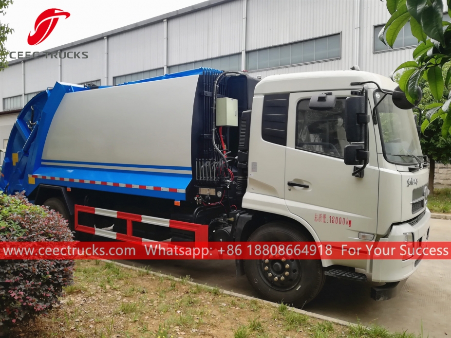 Camion per rifiuti compressi Dongfeng 10CBM