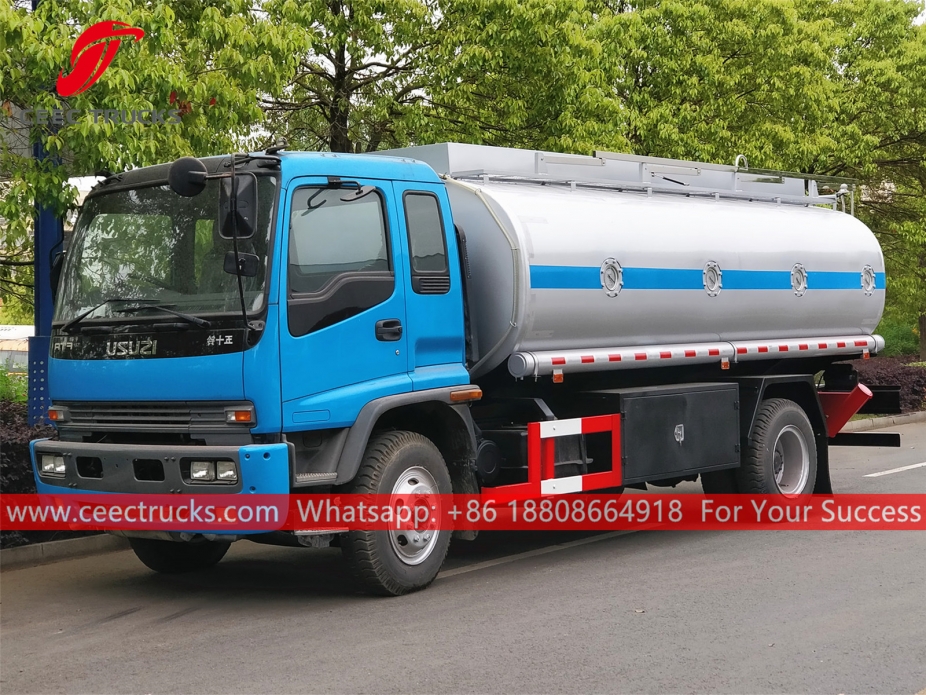 Camion per il trasporto di carburante ISUZU 16CBM