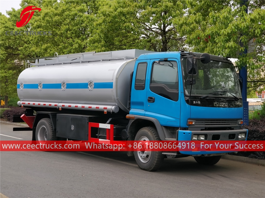 Camion per il trasporto di carburante ISUZU 16CBM