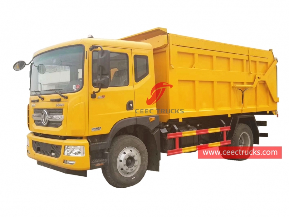 12CBM Attracco camion della spazzatura DONGFENG