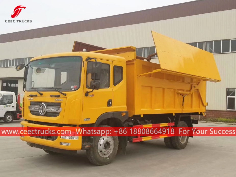 12CBM Attracco camion della spazzatura DONGFENG