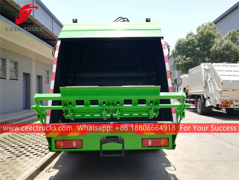 Camion di compressione dei rifiuti Dongfeng 12CBM