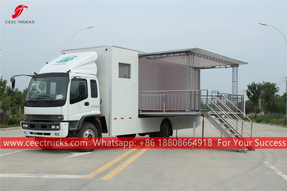 Camion da scena mobile ISUZU FTR