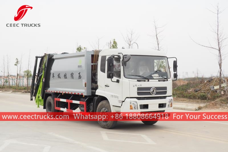 Camion di compattazione dei rifiuti Dongfeng 10CBM