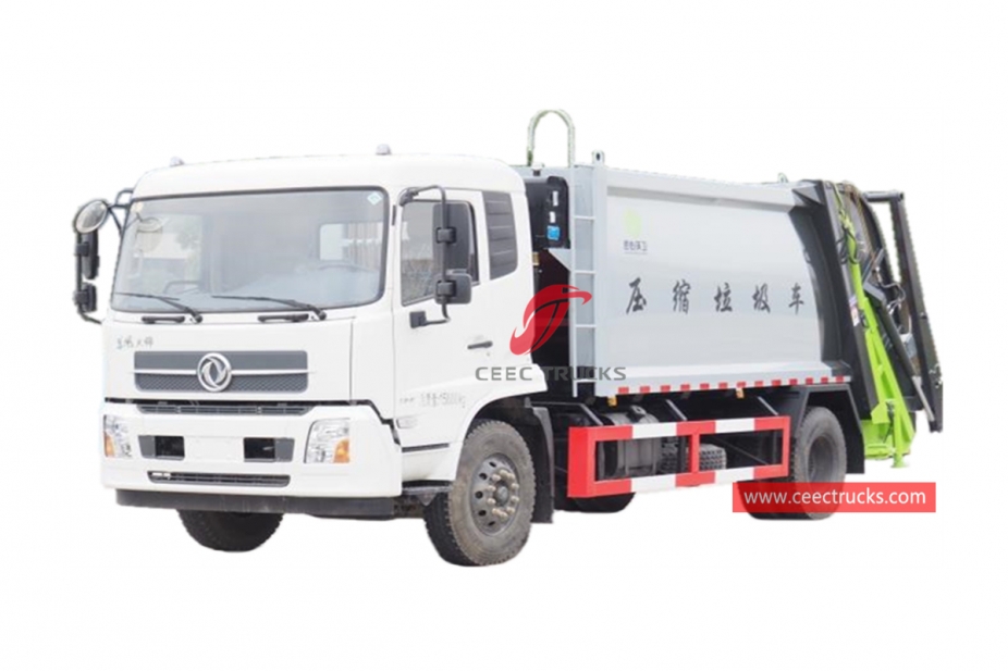 Camion di compattazione dei rifiuti Dongfeng 10CBM