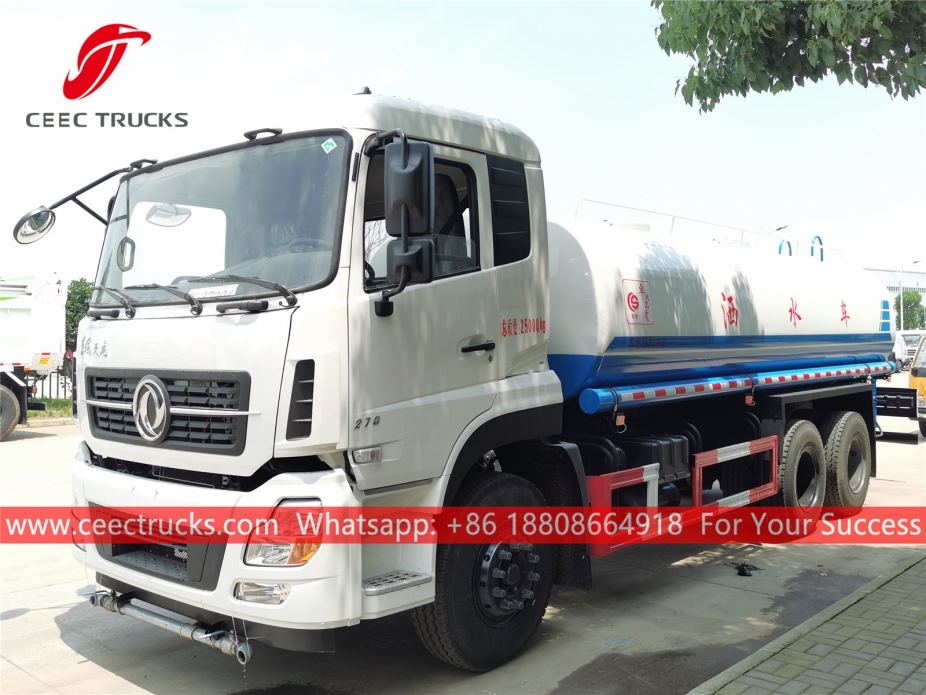 Dongfeng 6x4 camion per spruzzi d'acqua