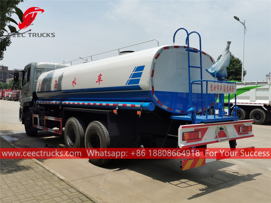 Dongfeng 6x4 camion per spruzzi d'acqua