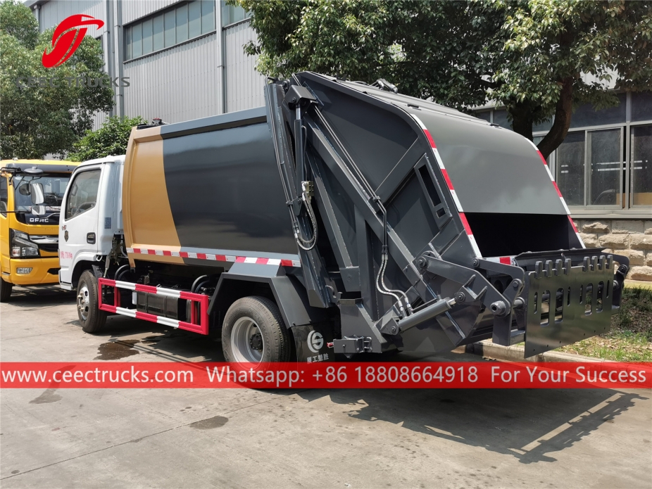 Dongfeng 5CBM camion di compressione dei rifiuti