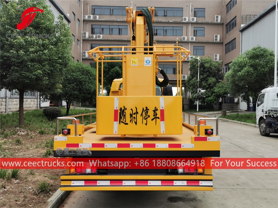 Camion da lavoro con piattaforma aerea ISUZU 14m