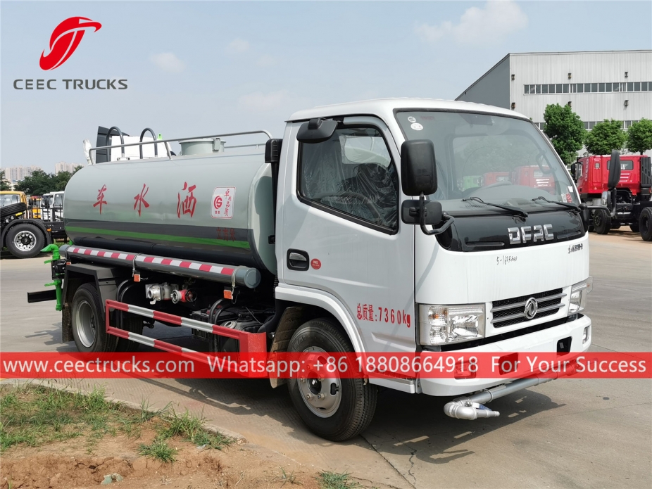 4CBM Autocarro con serbatoio dell'acqua DONGFENG