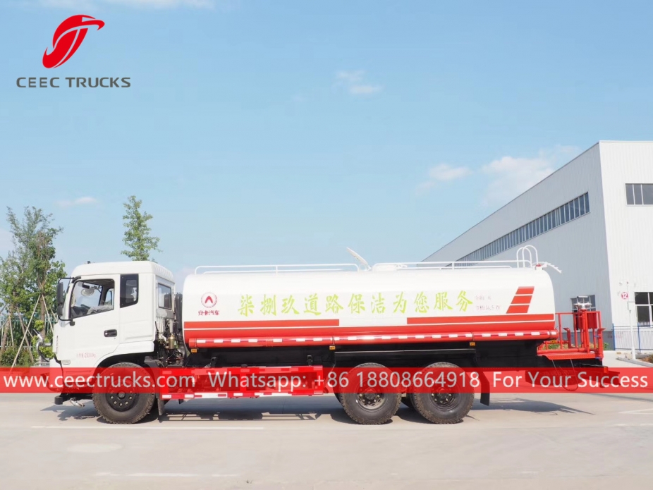 Camion dell'irrigatore dell'acqua Dongfeng 6x4