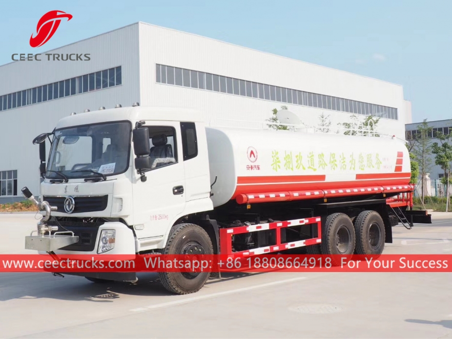 Camion dell'irrigatore dell'acqua Dongfeng 6x4