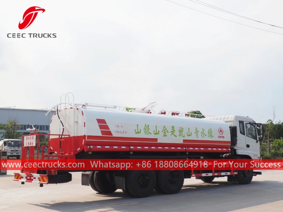 Camion dell'irrigatore dell'acqua Dongfeng 6x4