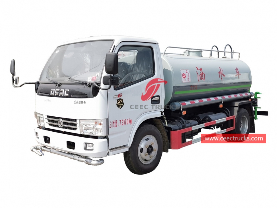 4CBM Autocarro con serbatoio dell'acqua DONGFENG