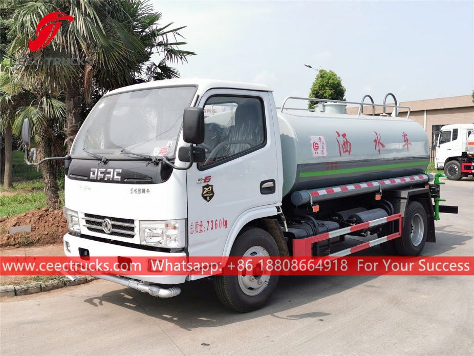 4CBM Autocarro con serbatoio dell'acqua DONGFENG