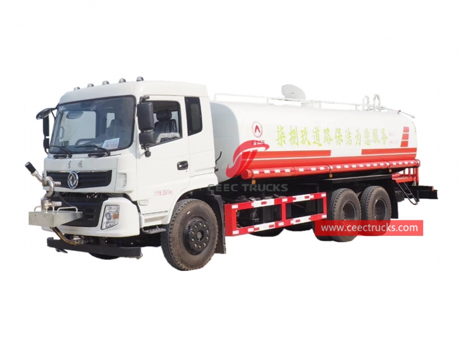 Camion dell'irrigatore dell'acqua Dongfeng 6x4