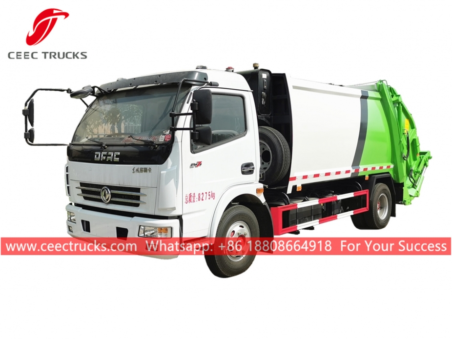 Camion compattatore di rifiuti Dongfeng 6CBM