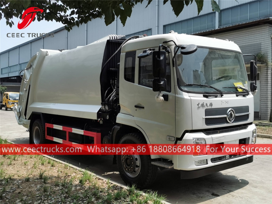 Camion per rifiuti compressi Dongfeng 10CBM