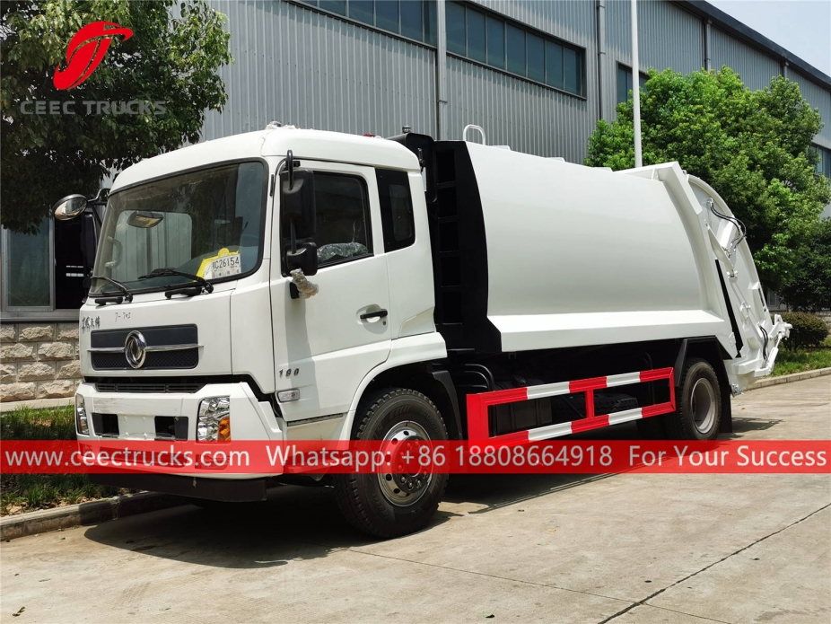 Camion per rifiuti compressi Dongfeng 10CBM