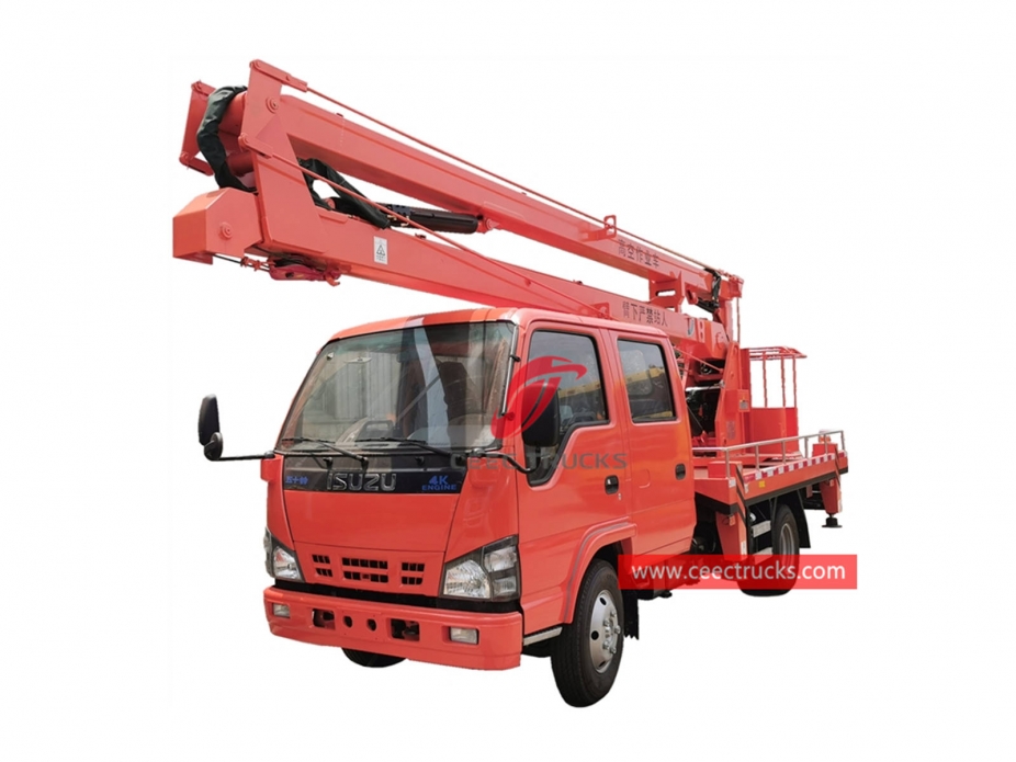 ISUZU 18m Aerial Platform Working Truck - CEEC Trucks