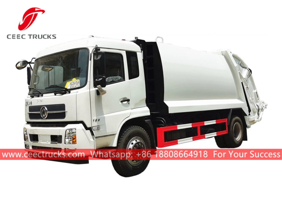 Camion per rifiuti compressi Dongfeng 10CBM