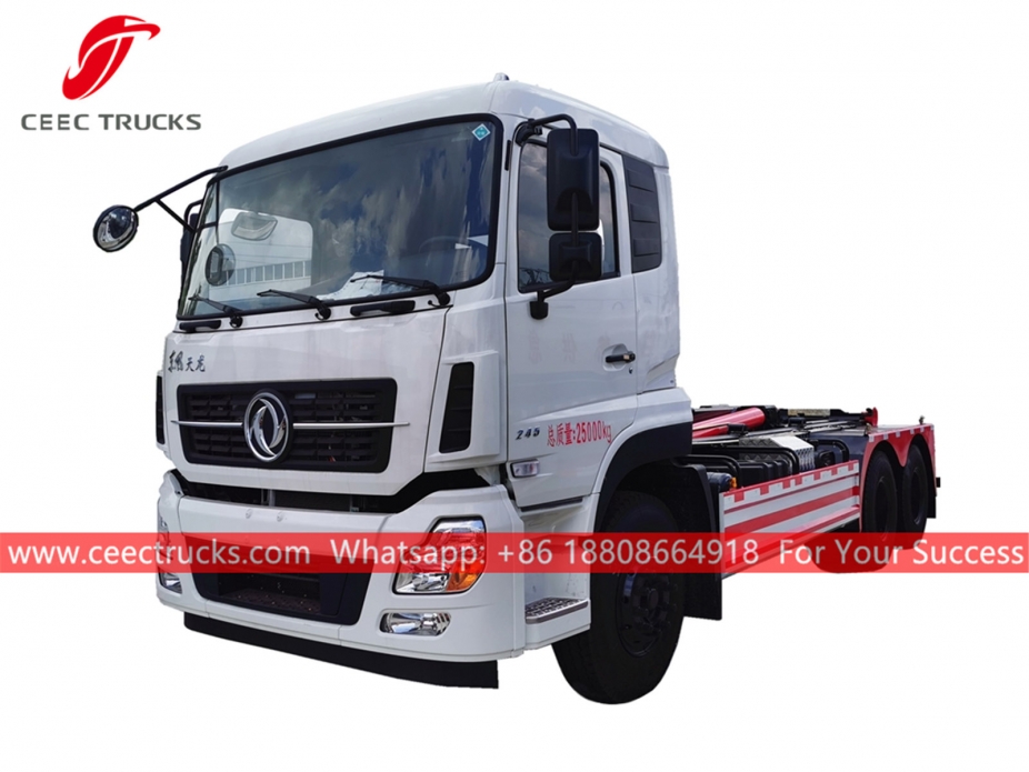 Camion con caricatore a gancio Dongfeng