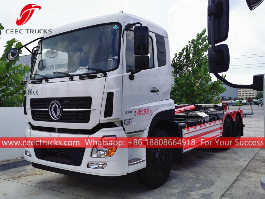 Camion con caricatore a gancio Dongfeng