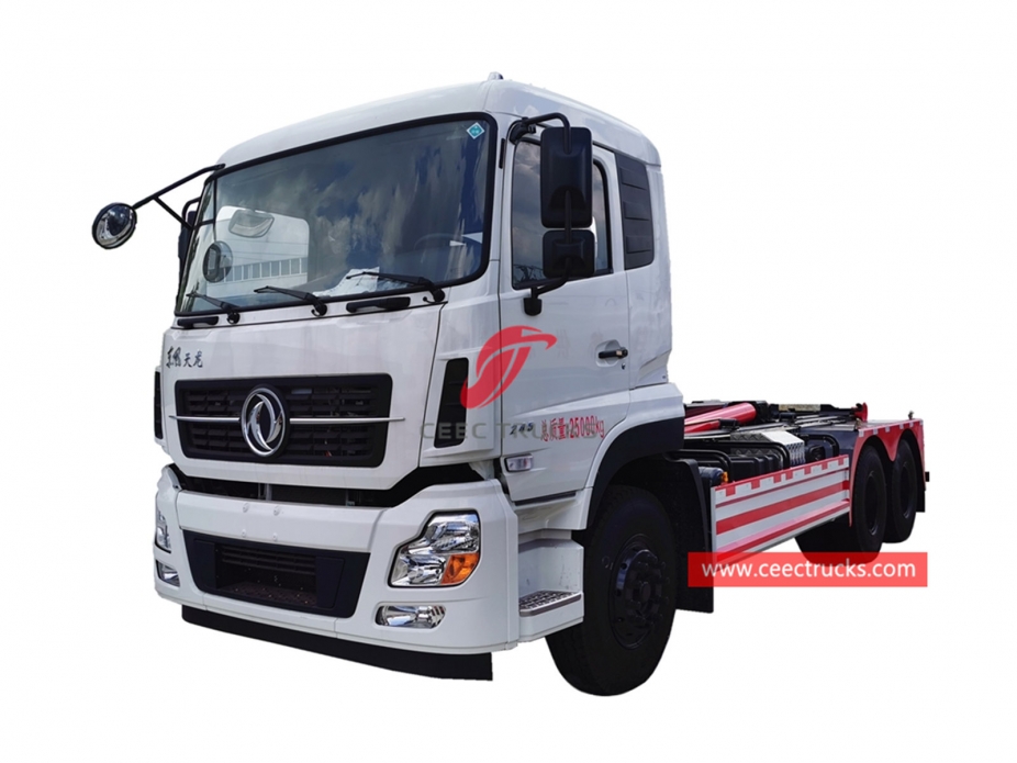 Camion con caricatore a gancio Dongfeng