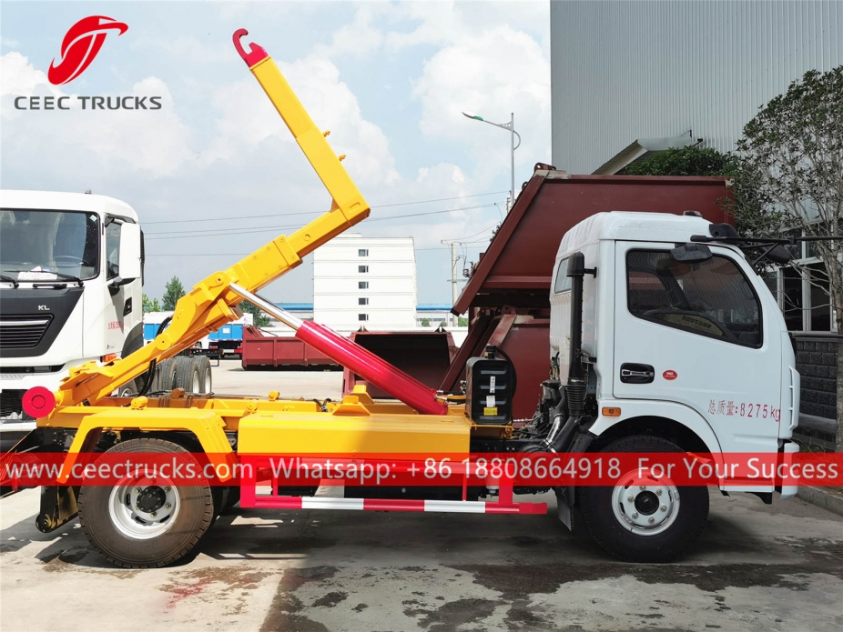 Dongfeng Hook camion della spazzatura braccio