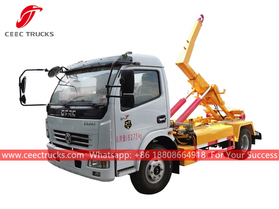 Dongfeng Hook camion della spazzatura braccio