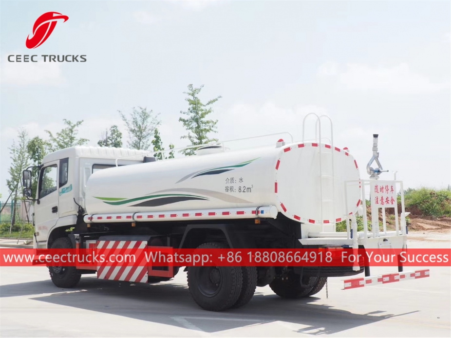 Camion per spruzzatura dell'acqua Dongfeng 8CBM