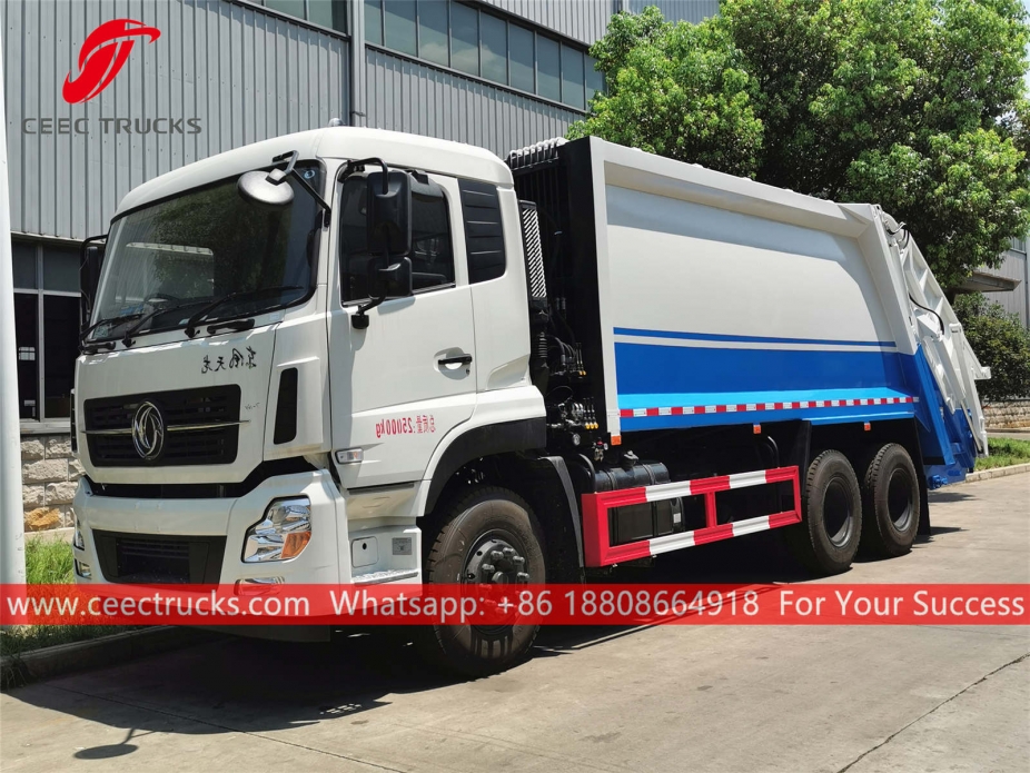 Camion della spazzatura compresso Dongfeng 20CBM