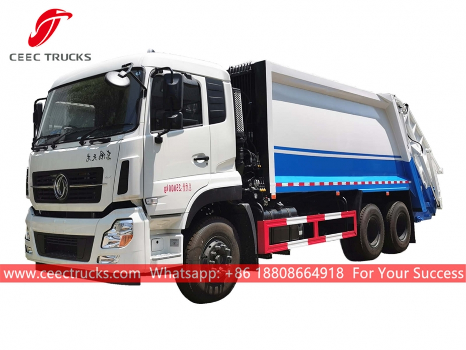 Camion della spazzatura compresso Dongfeng 20CBM