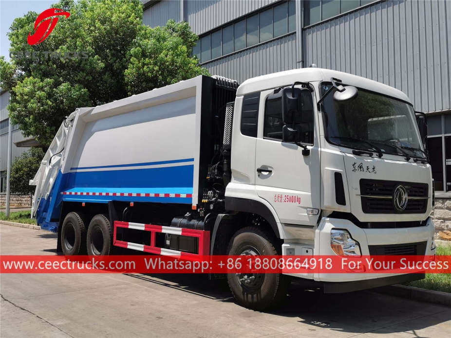 Camion della spazzatura compresso Dongfeng 20CBM