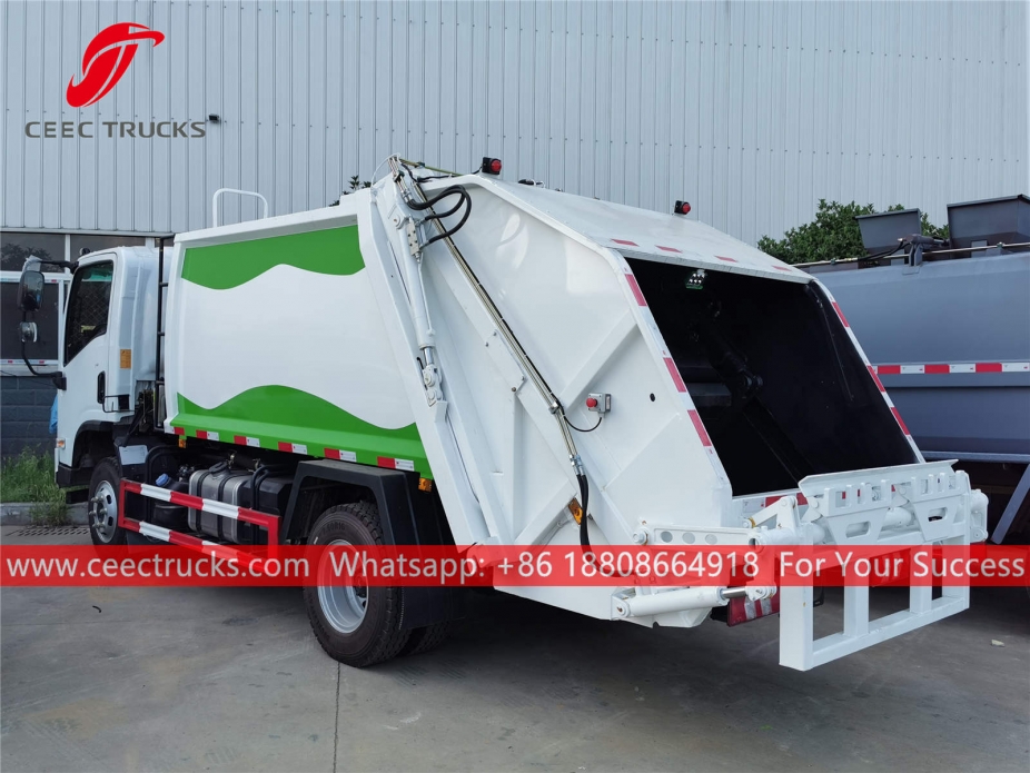 Shacman garbage compactor for export