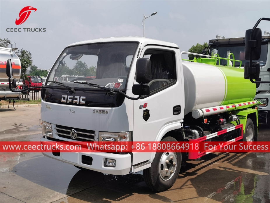 Dongfeng 5CBM camion cisterna per acqua