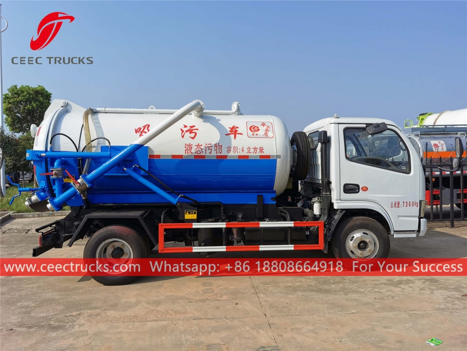 Dongfeng 4.000 litri Autospurgo