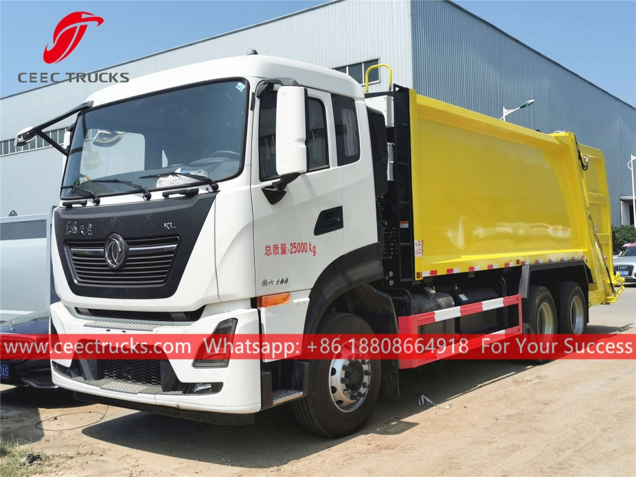 Camion compattatore di rifiuti 18CBM Dongfeng