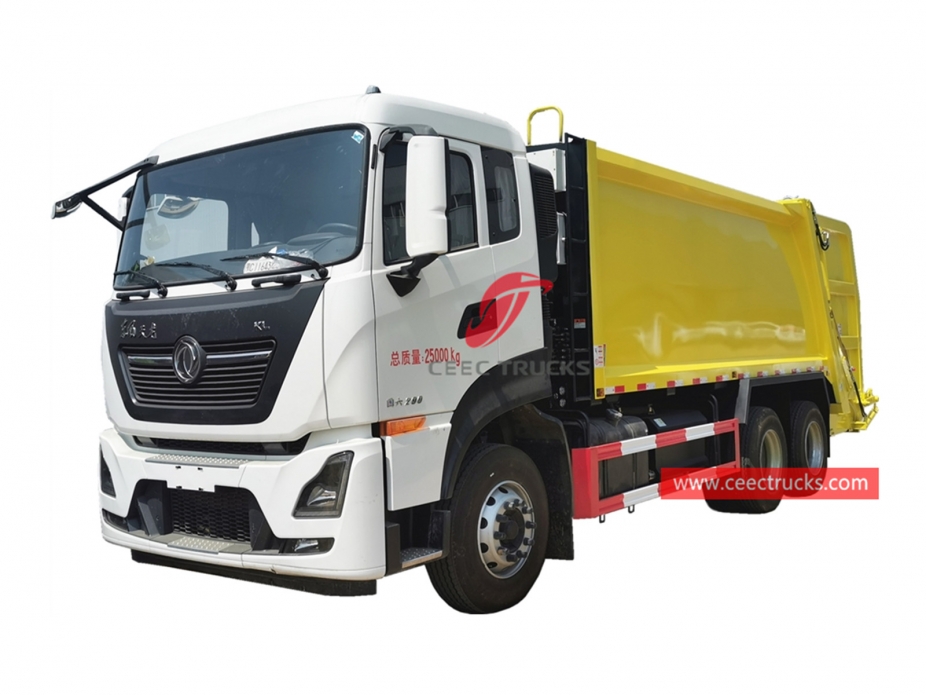 Camion compattatore di rifiuti 18CBM Dongfeng