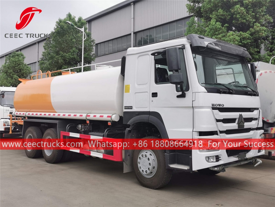 Howo 18CBM Camion irroratore d'acqua