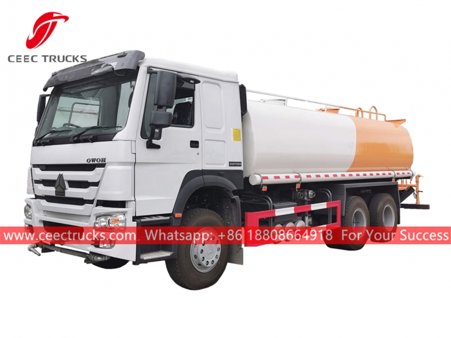 Howo 18CBM Camion irroratore d'acqua