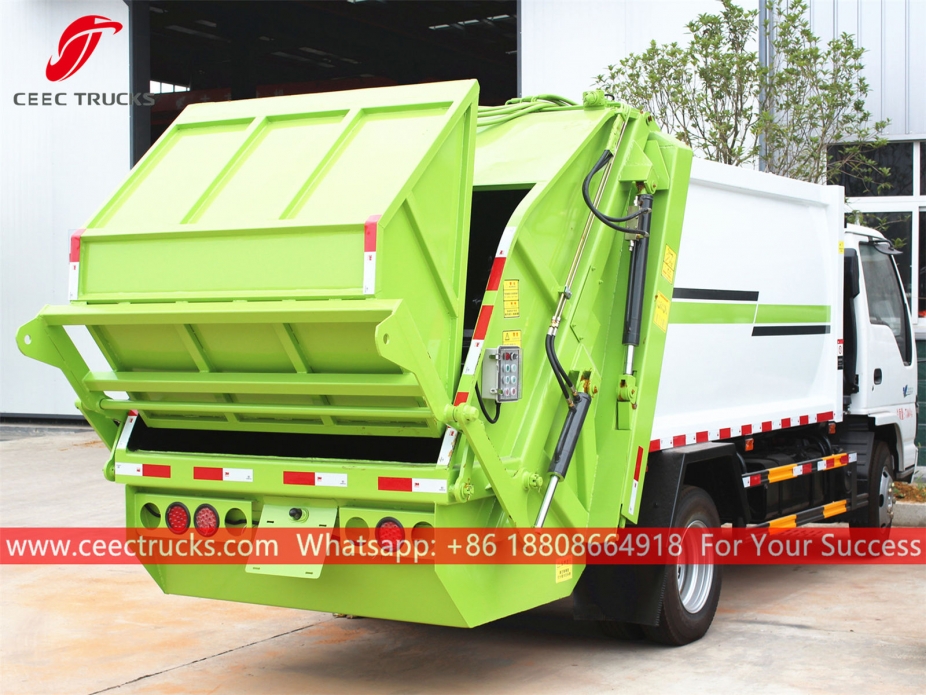 european standard 5,000 liters waste compactor truck kit