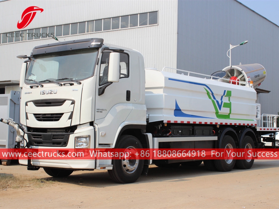 Camion irroratore d'acqua antipolvere ISUZU GIGA 16CBM