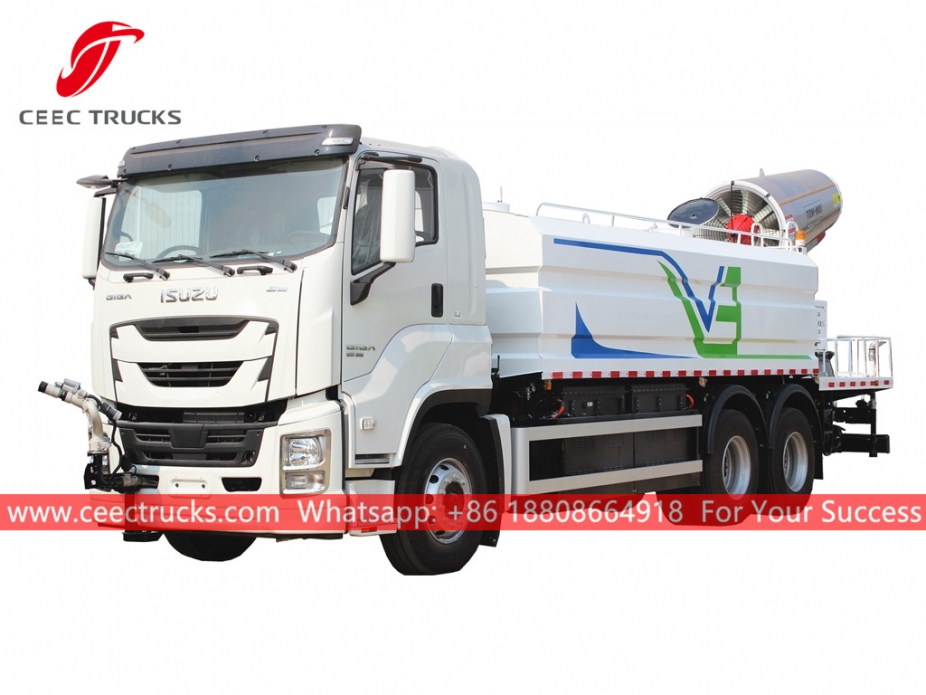 Camion irroratore d'acqua antipolvere ISUZU GIGA 16CBM