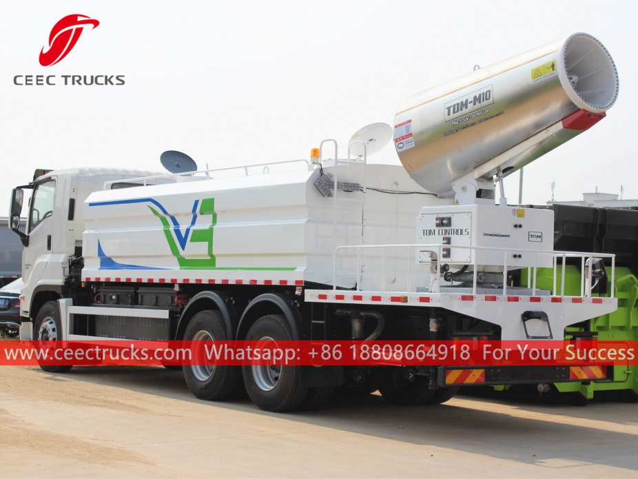Camion irroratore d'acqua antipolvere ISUZU GIGA 16CBM
