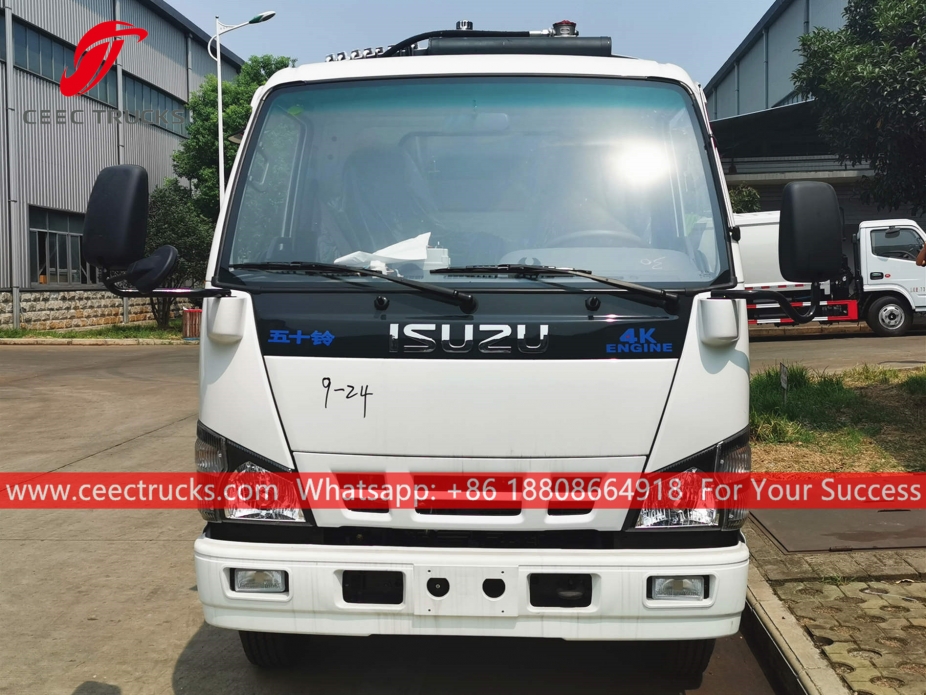 ISUZU 6CBM Camion della spazzatura a carico posteriore