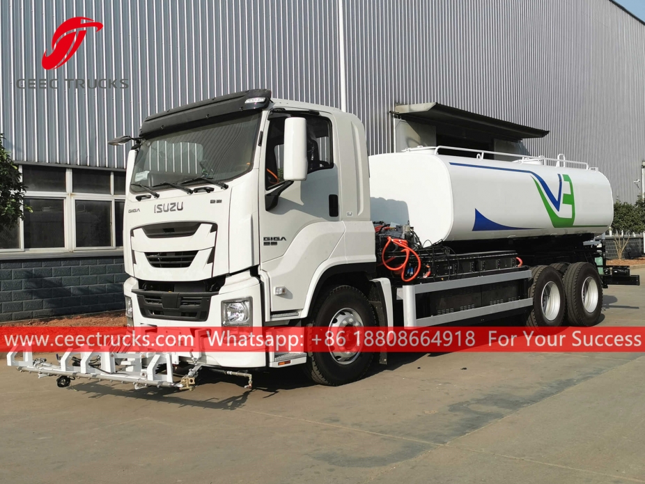 Camion cisterna per acqua ISUZU GIGA 16CBM