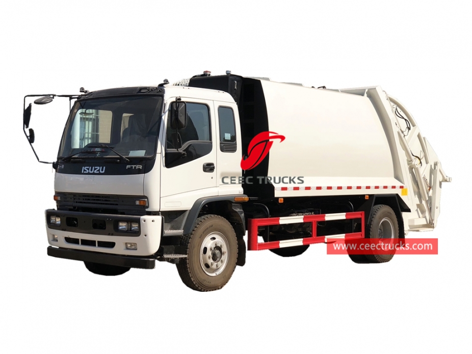 Camion ISUZU 12CBM per la compressione dei rifiuti