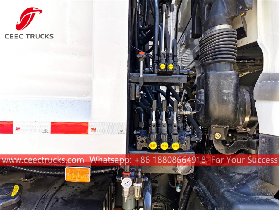 Dongfeng 6*4 RHD camion compressore rifiuti