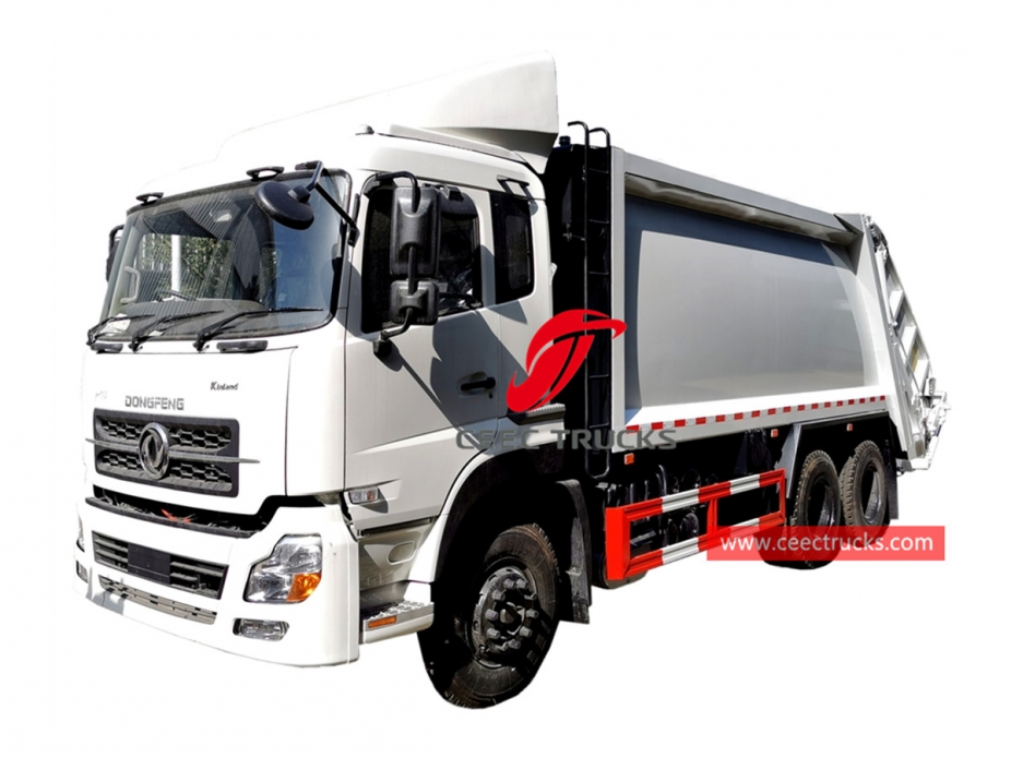 Dongfeng 6*4 RHD camion compressore rifiuti